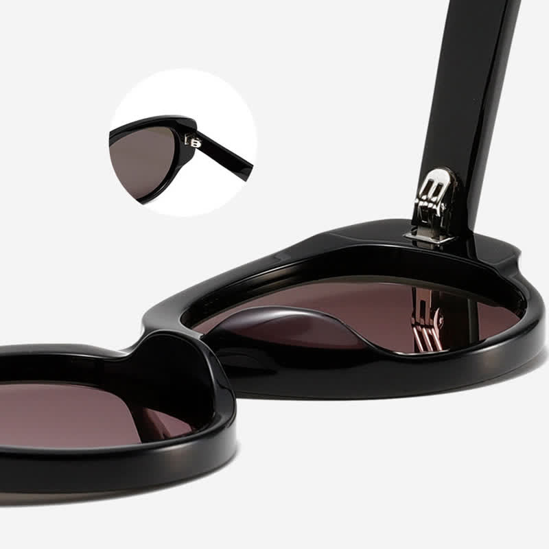 Spykay™ SG60807 Hipster Cat-Eye Sunglasses with Nylon Lenses