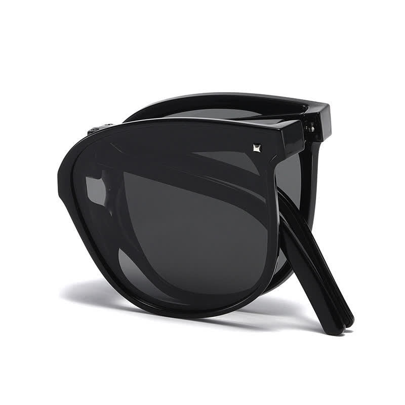 Spykay™ SG60717 Unisex Square Frame Foldable Sunglasses