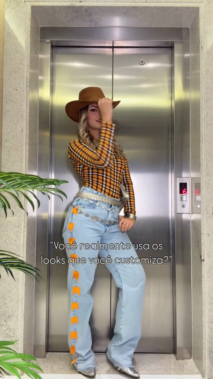 Light Blue Embellished Jeans