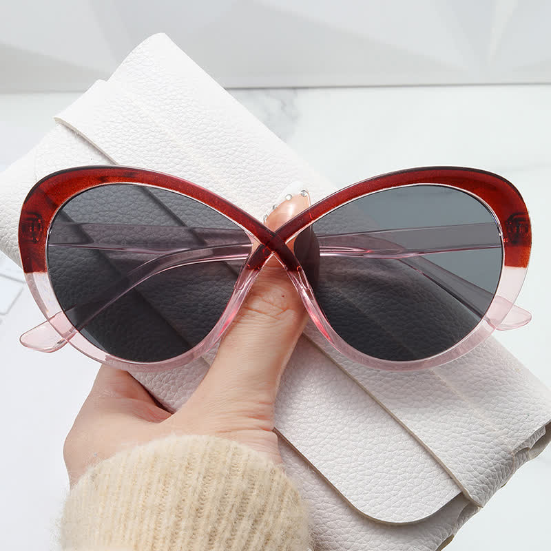 Spykay™ SG60921 Cross Butterfly Frame Trendy Sunglasses