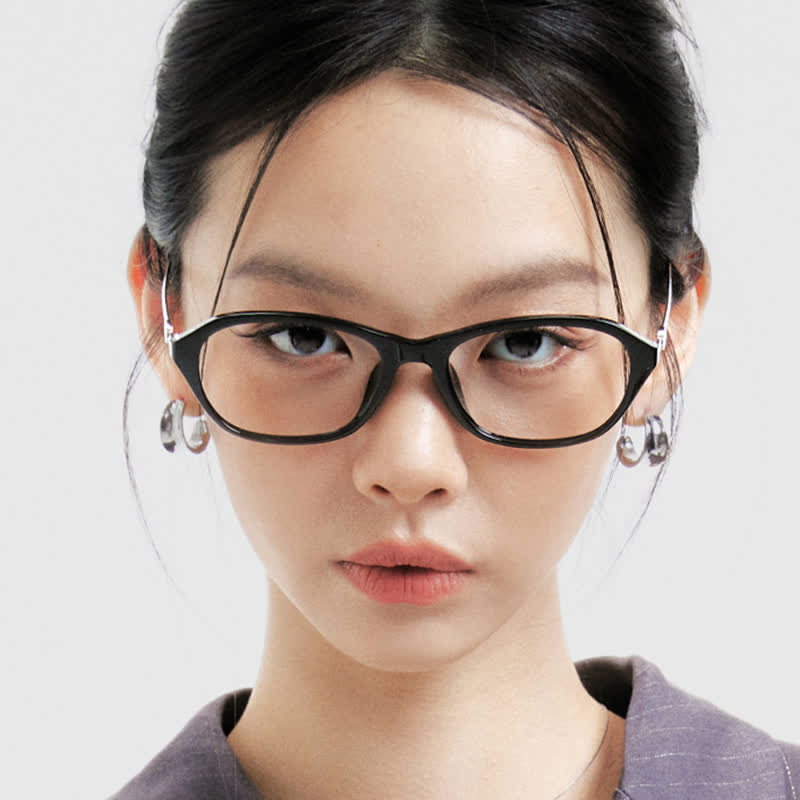 Spykay™ EG26706 Oval Frame Anti-blue Light Fashion Glasses