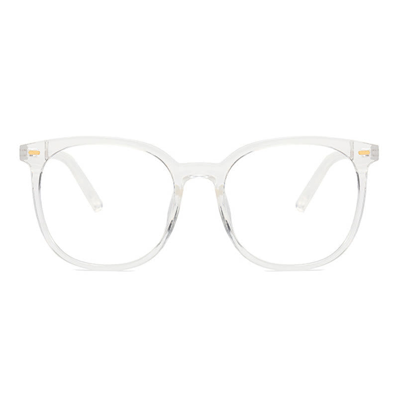 Spykay™ EG26768 Oversized Round Frame Anti-blue Light Classic Glasses