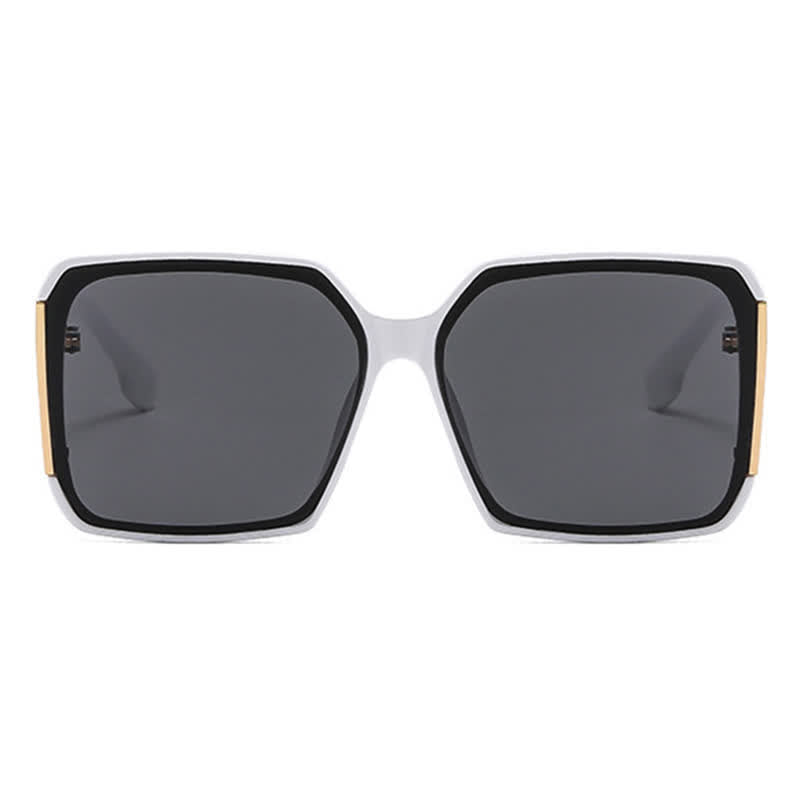 Spykay™ SG60836 Square Frame Oversized Rimless Sunglasses