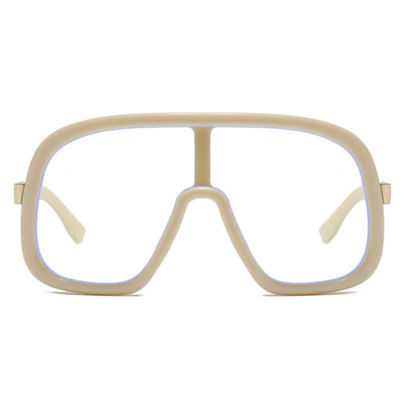 Spykay™ EG26824 Flat Top Double Bridges Oversized Trendy Aviator Glasses
