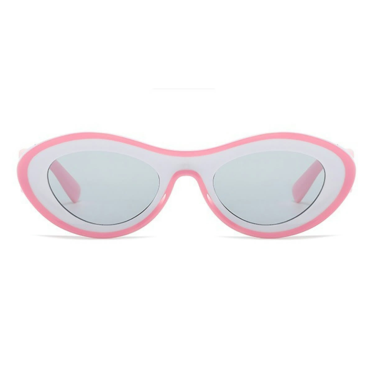 Spykay™ SG1011 Y2K Oval Frame Dopamine Color Sunglasses