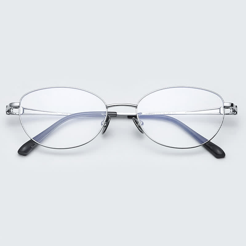 Spykay™ EG26722 Titanium Butterfly Frame Anti-blue Light Hipster Glasses