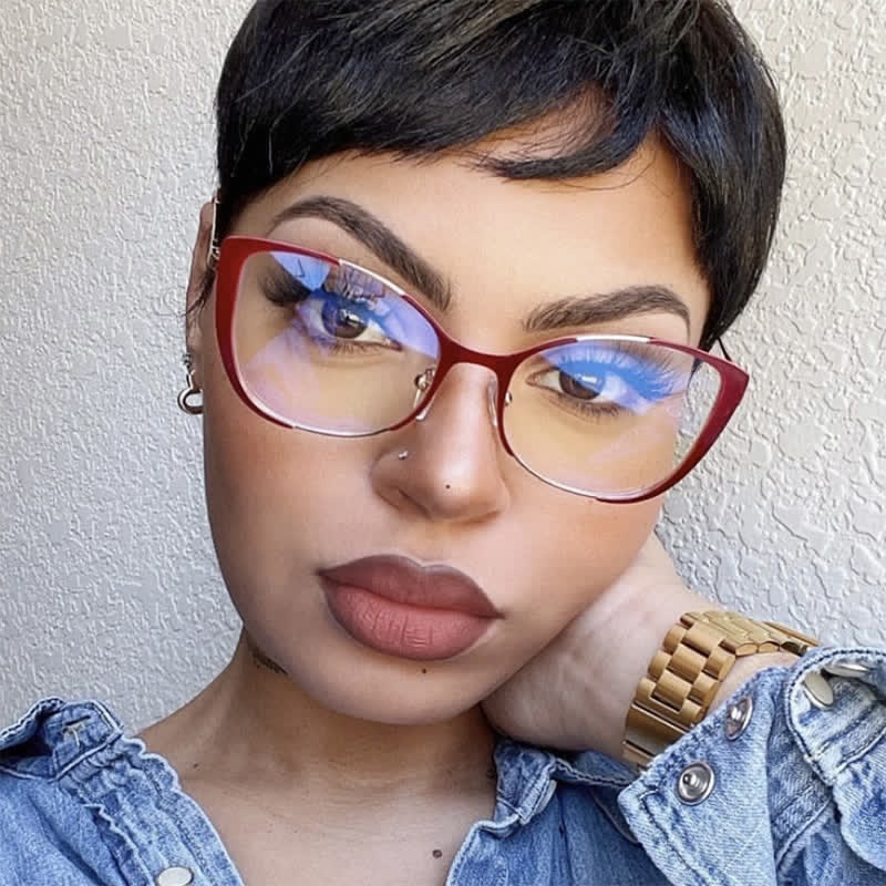 Spykay™ EG26752 Women's Cat-Eye Frame Hipster Glasses