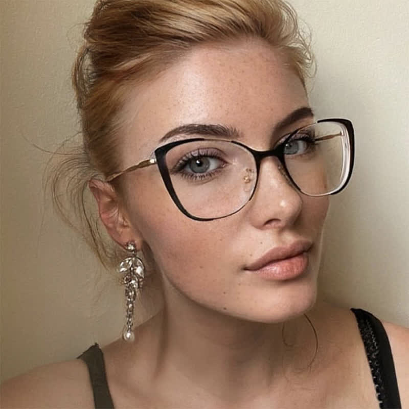 Spykay™ EG26752 Women's Cat-Eye Frame Hipster Glasses
