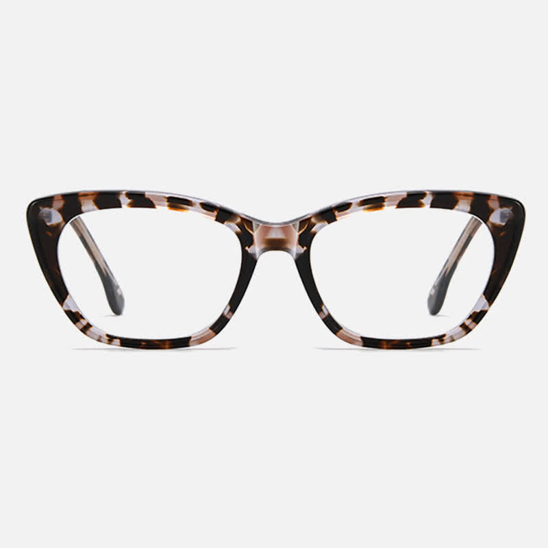 Spykay™ EG26790 Tortoise Shell Pattern Butterfly Frame Anti-blue Light Glasses