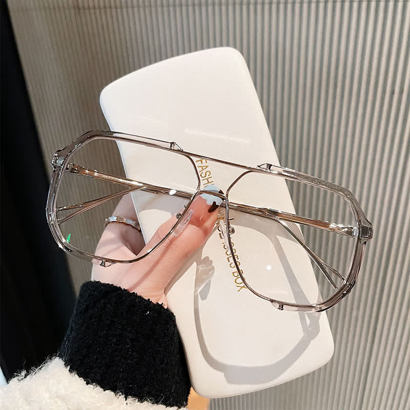 Spykay™ EG26667 Unisex Double Bridges Aviator Eyeglasses