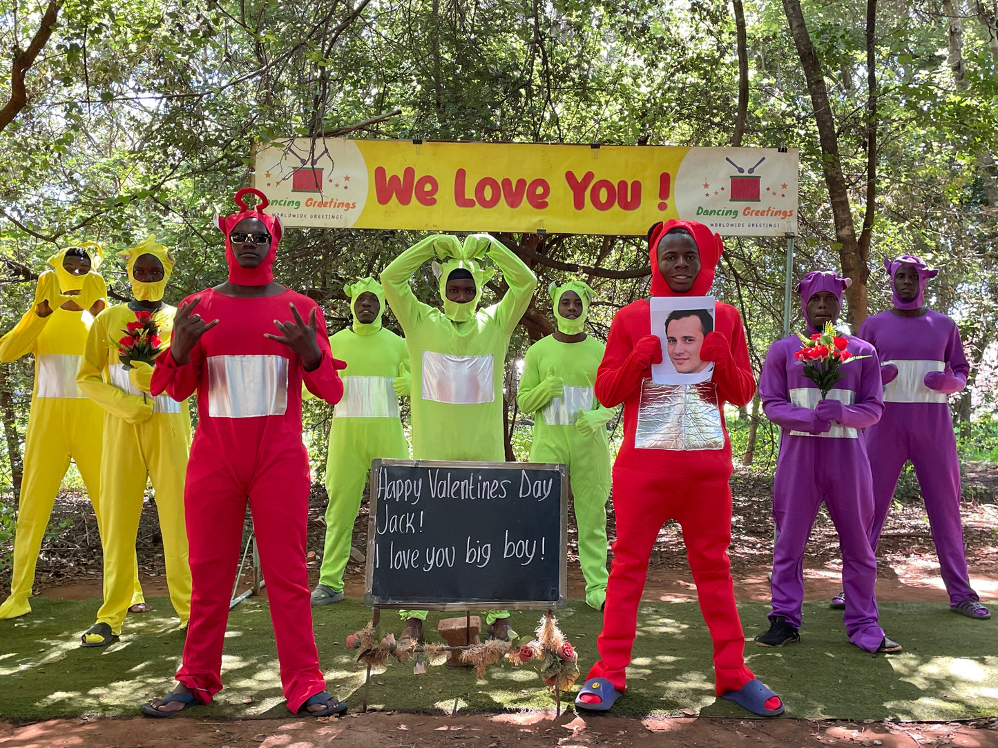 Greeting Video from Africa