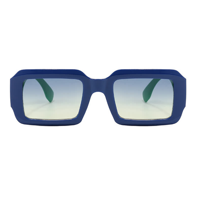 Spykay™ SG60843 Fashion Simple Rectangle Thick Frame Sunglasses