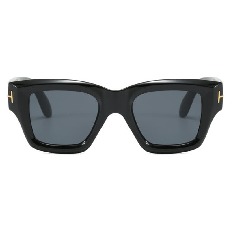 Spykay™ SG60897 Classic Unisex Square Frame 'T' Design Sunglasses
