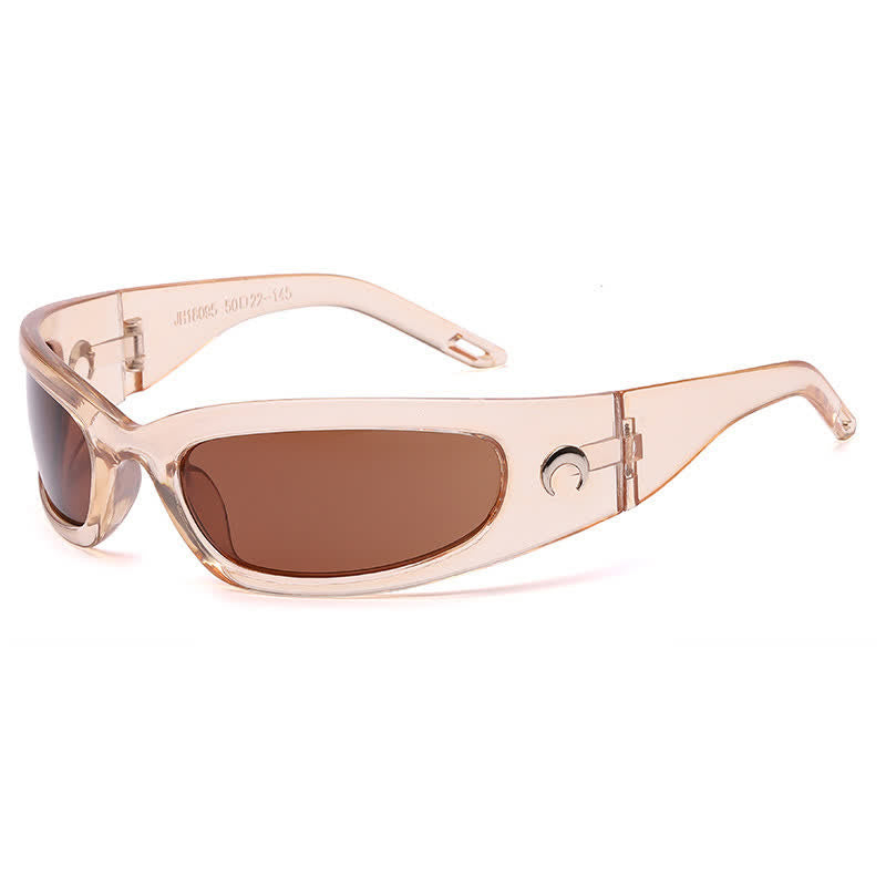 Spykay™ SG60917 Moon Print Retro-Vintage Y2K Sports Sunglasses