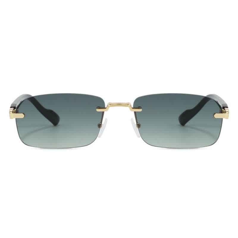 Spykay™ SG60831 Women's Rectangle Frame Rimless Sunglasses