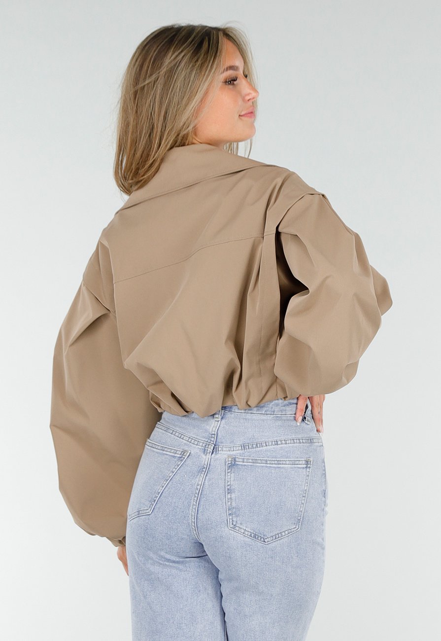 Cropped Utility Jacket