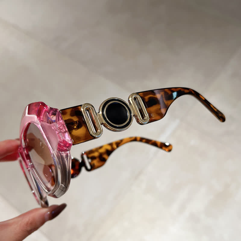 Spykay™ SG60947 Trendy Geometric Thick Frame Sunglasses