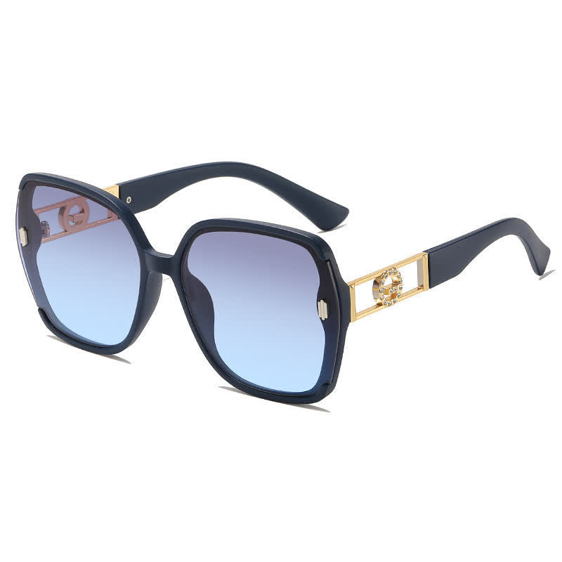 Spykay™ SG60861 Fashion Square Hollow-out Oversized Sunglasses