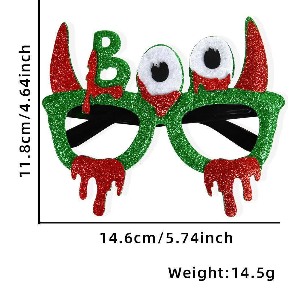 Spykay™ EG26830 Halloween Spooky Bat Pumpkin Skull Glasses for Adult Children