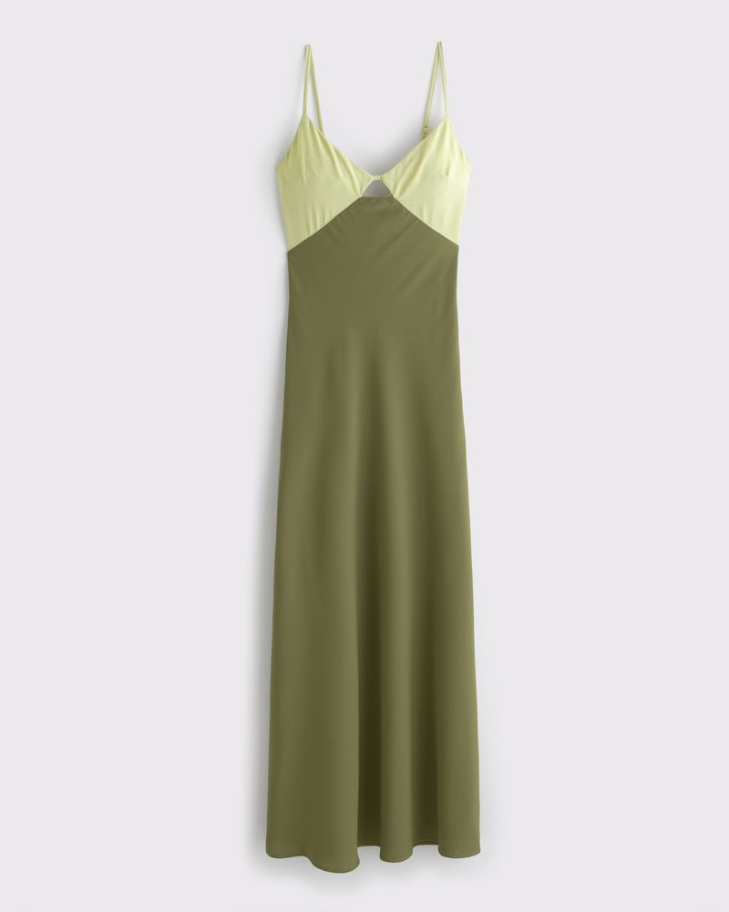 Slip Cutout Maxi Dress