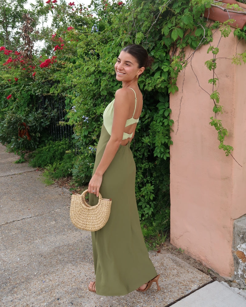 Slip Cutout Maxi Dress