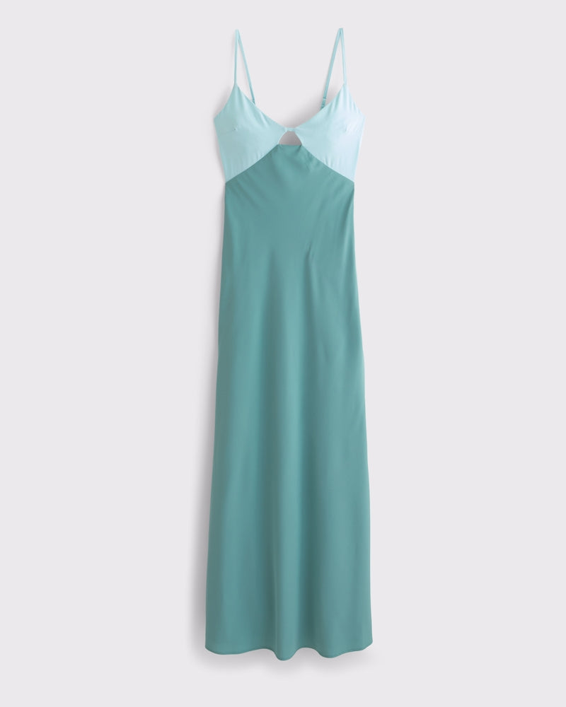 Slip Cutout Maxi Dress