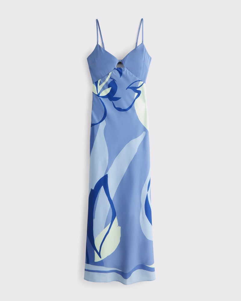Slip Cutout Maxi Dress
