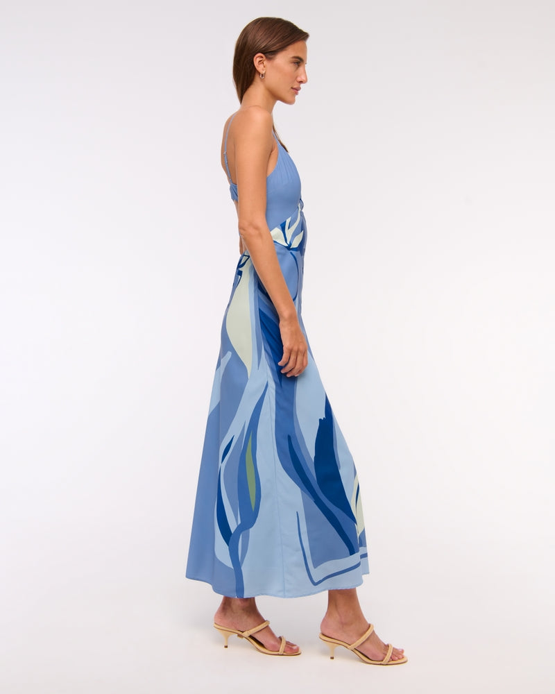 Slip Cutout Maxi Dress