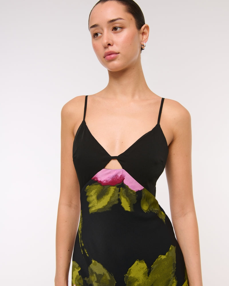 Slip Cutout Maxi Dress