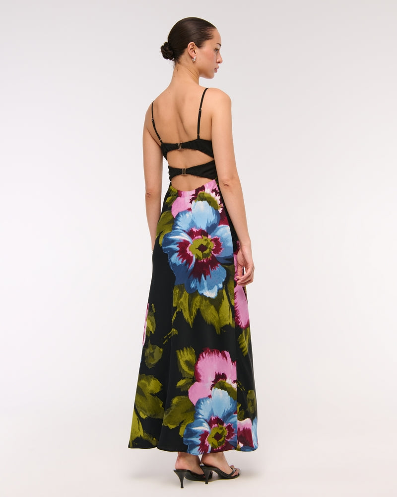 Slip Cutout Maxi Dress