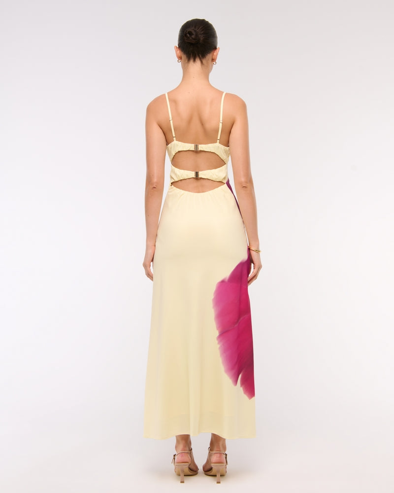 Slip Cutout Maxi Dress