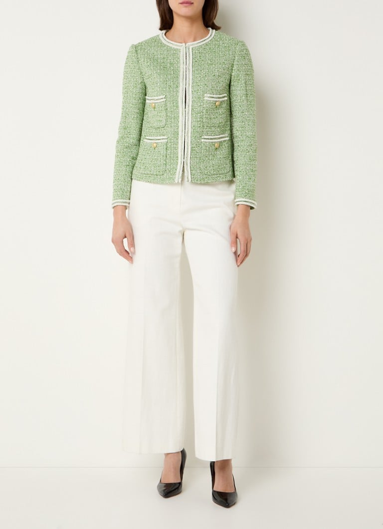 Light Green Tweed Jacket