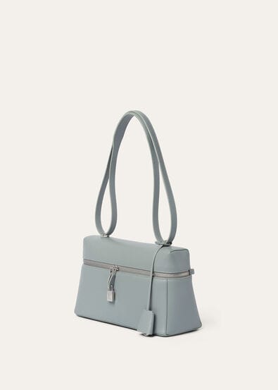 beige structured crossbody bag