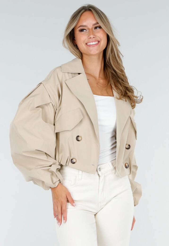 Cropped Utility Jacket