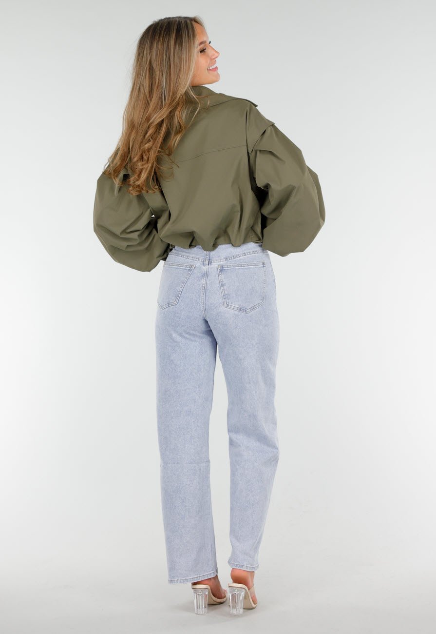 Cropped Utility Jacket