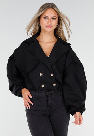 Cropped Utility Jacket