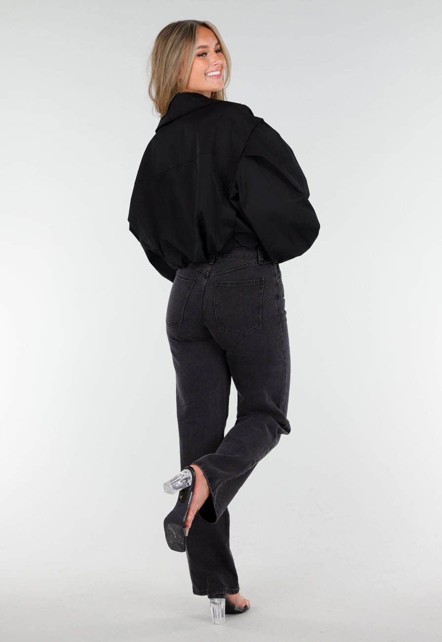 Cropped Utility Jacket