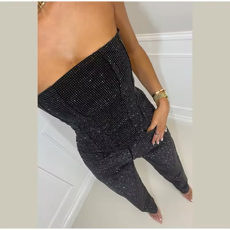Denim Sequin Set