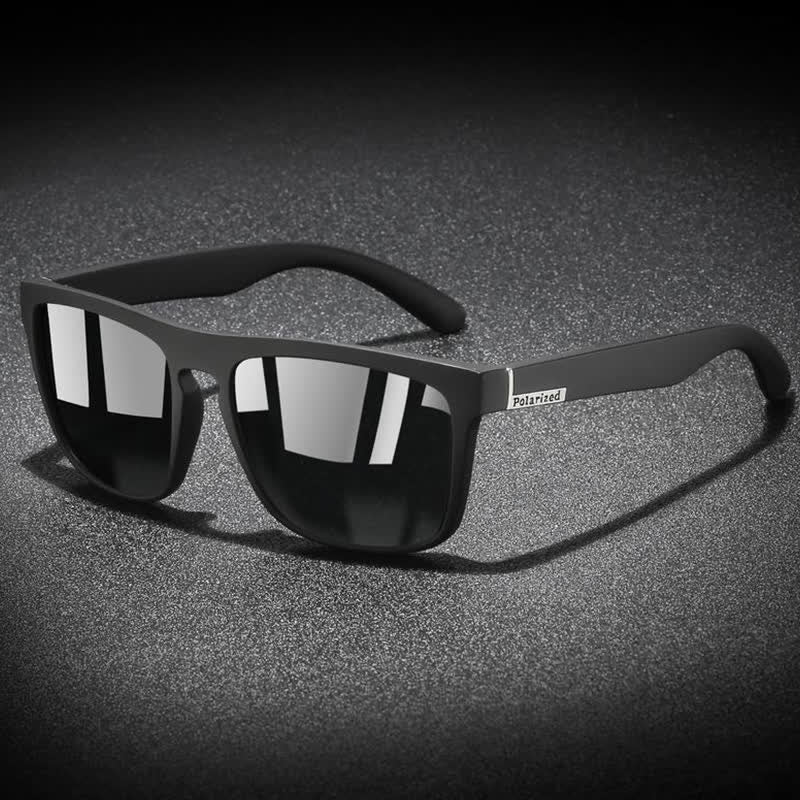 Spykay™ SG60943 Simple Polarized Square Frame Trendy Sunglasses for Outdoor Activities
