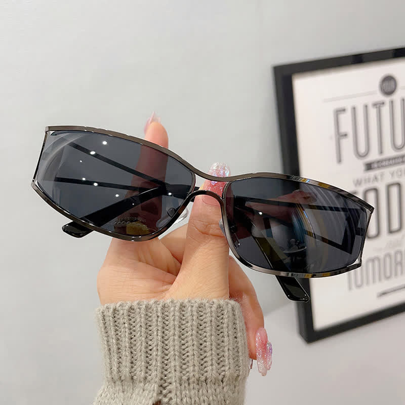 Spykay™ SG60760 Y2K Hollow Out Temples Retro- Vintage Sunglasses