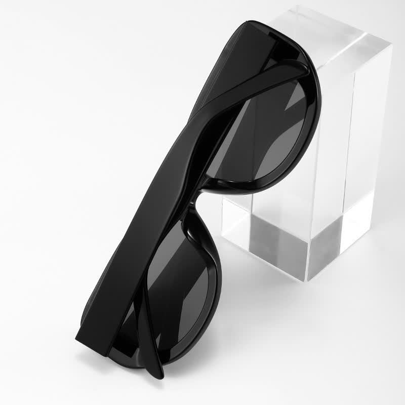 Spykay™ SG60802 Cat-Eye Large Frame Simple Sunglasses with Nylon Lenses