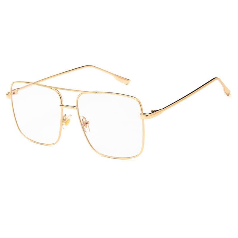 Spykay™ EG26775 Retro Classic Square Frame Double Bridges Glasses