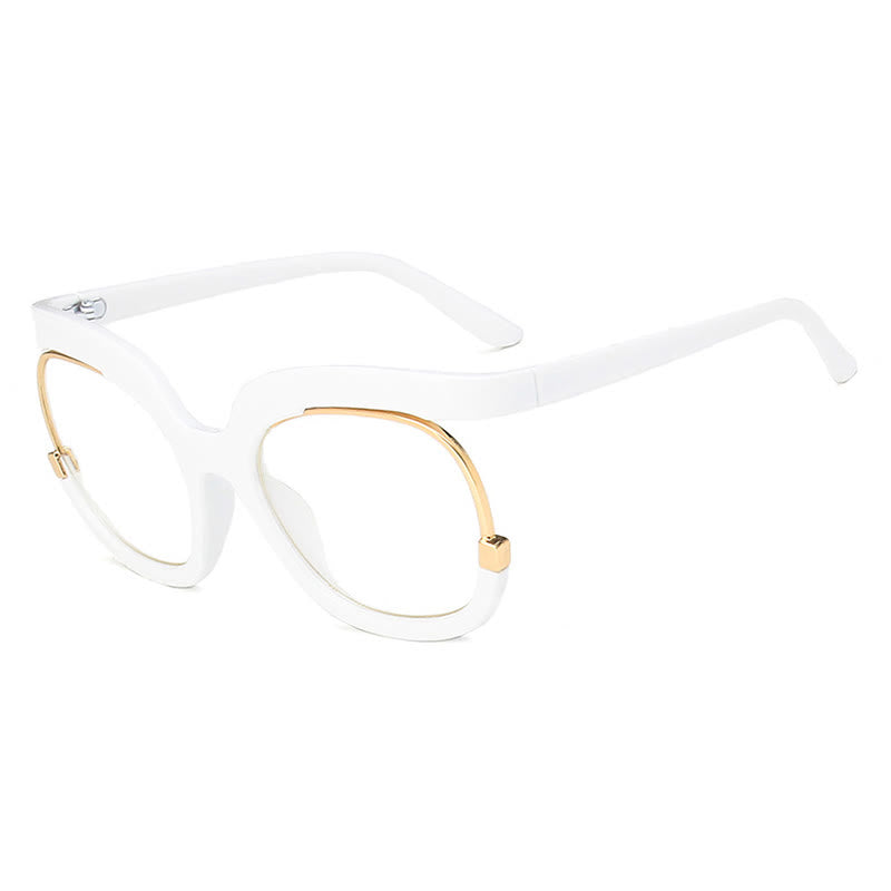 Spykay™ EG26670 Anti-blue Light Round Frames Owl Oversized Eyeglasses