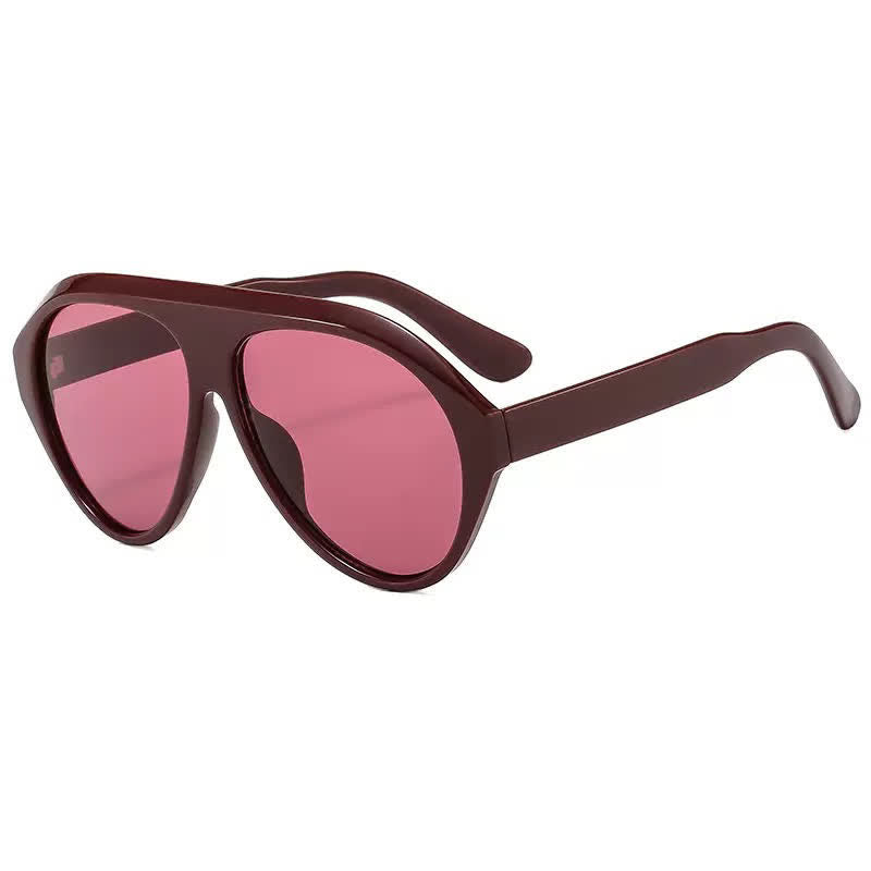 Spykay™ SG60857 Hipster Oversized Frame Aviator Sunglasses
