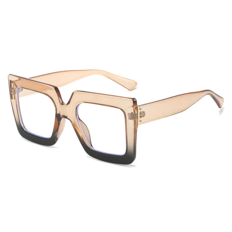 Spykay™ EG26812 Oversized Square Frame Anti-blue Light Glasses