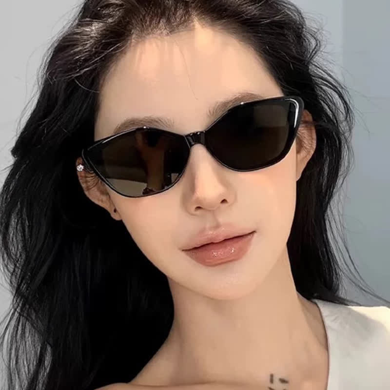 Spykay™ SG60792 Star Cat-Eye Vintage Sunglasses with Nylon Lenses