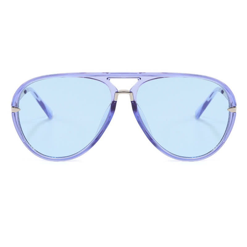 Spykay™ SG60723 Double Bridges Fashion Aviator Sunglasses