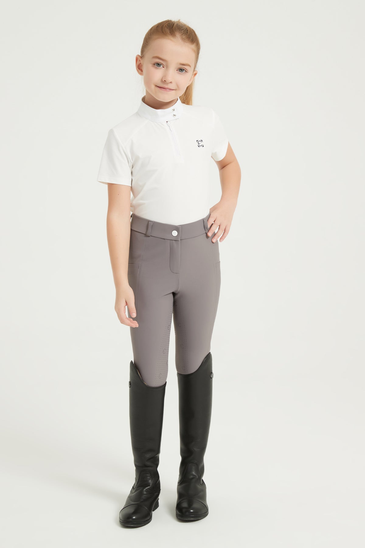Kids' Unisex Full Grip Breeches