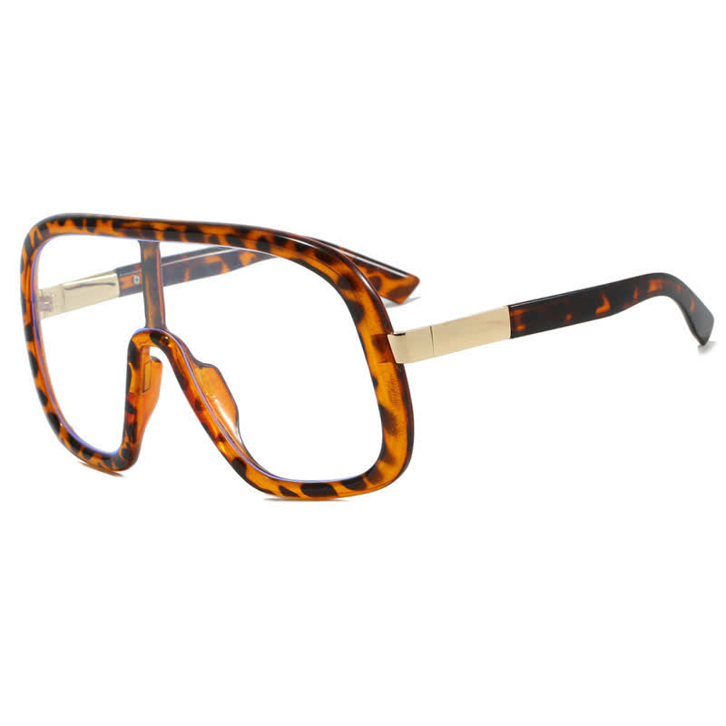 Spykay™ EG26824 Flat Top Double Bridges Oversized Trendy Aviator Glasses