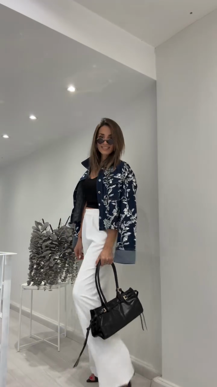 Embellished Denim Jacket